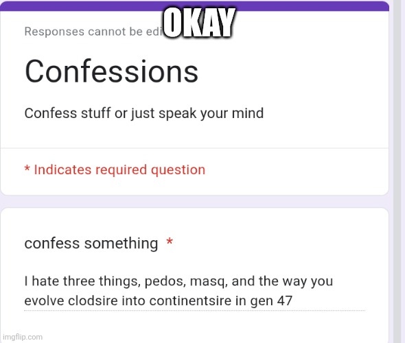 OKAY | made w/ Imgflip meme maker