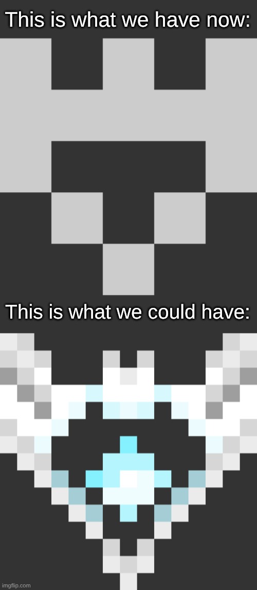 This is what we have now:; This is what we could have: | made w/ Imgflip meme maker