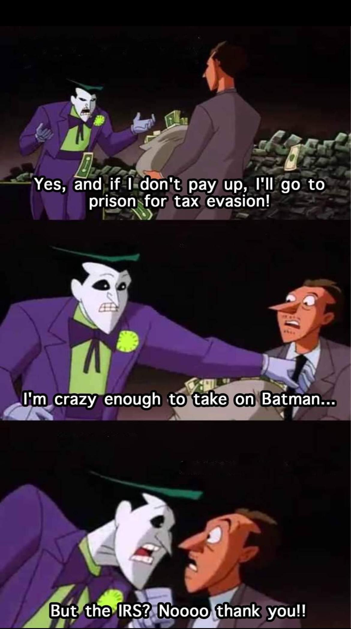 IRS Blank Meme Template