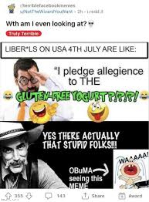 image tagged in shitpost,liberals,stupid liberals | made w/ Imgflip meme maker