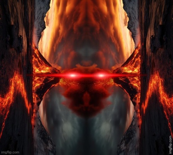 From the Abyss | image tagged in art | made w/ Imgflip meme maker