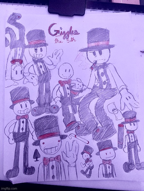 One word; Giggles | made w/ Imgflip meme maker