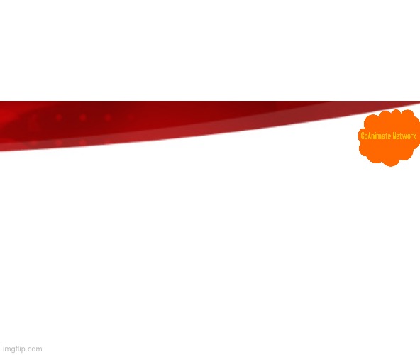 Goanimate Network YouTube Video Cover (2009) | image tagged in blank white template 4 3 | made w/ Imgflip meme maker