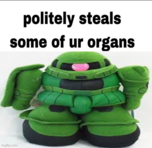 Politely steals your organs | image tagged in politely steals your organs | made w/ Imgflip meme maker