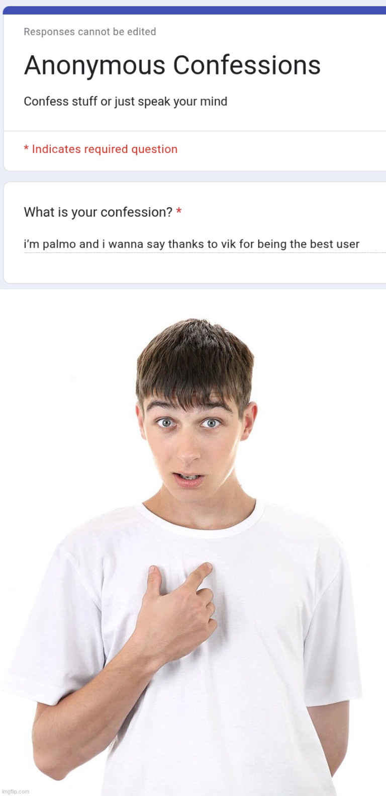 image tagged in guy pointing at himself | made w/ Imgflip meme maker