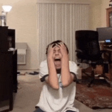 Tiktok breakdown guy Blank Meme Template