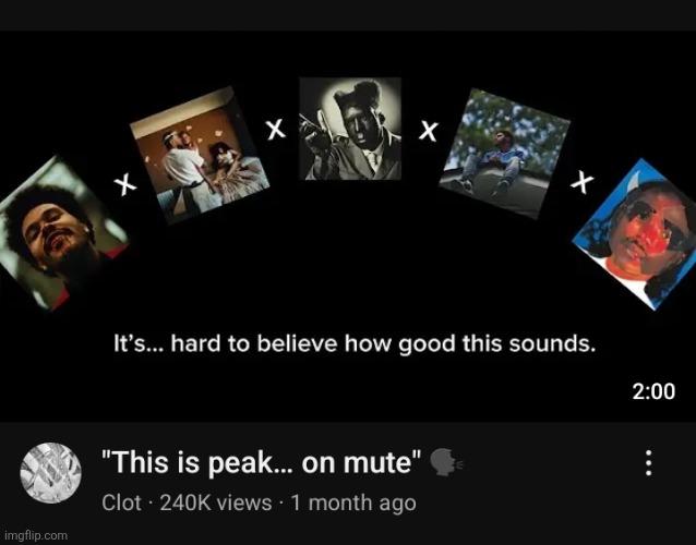 I think I might've adhd because I like this (link in comments if you wanna listen) | made w/ Imgflip meme maker