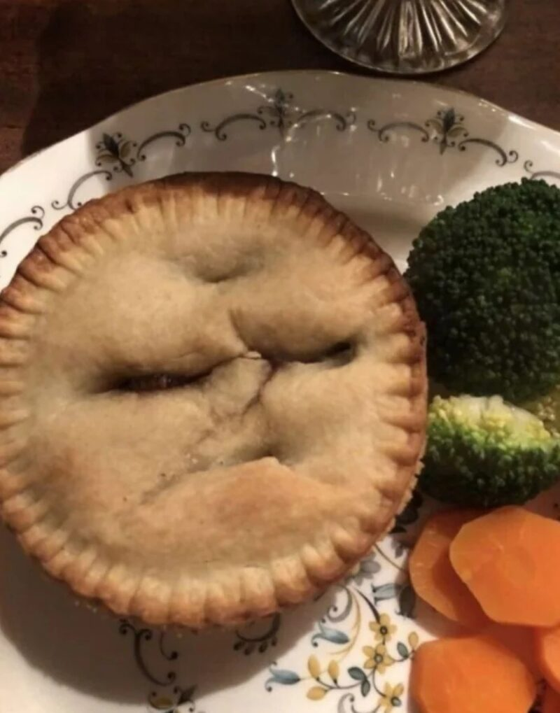 angry pie Blank Meme Template