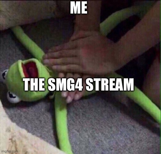 Guys we need to do something about this | ME; THE SMG4 STREAM | image tagged in revival kermit,smg4,streams,smg4 stream | made w/ Imgflip meme maker