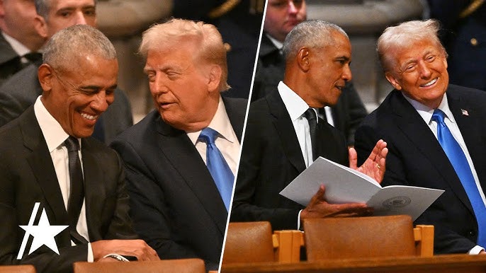 TRUMP & OBAMA Blank Meme Template