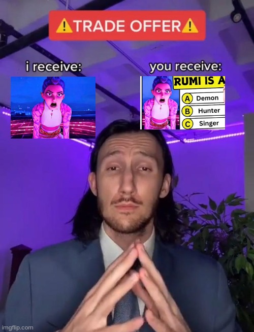 My previous pfp has been stolen so I made this meme | image tagged in trade offer | made w/ Imgflip meme maker