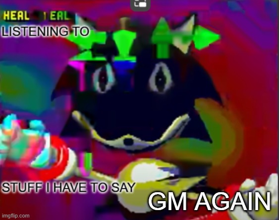 rewrite midreta annoucement temp | GM AGAIN | image tagged in rewrite midreta annoucement temp | made w/ Imgflip meme maker