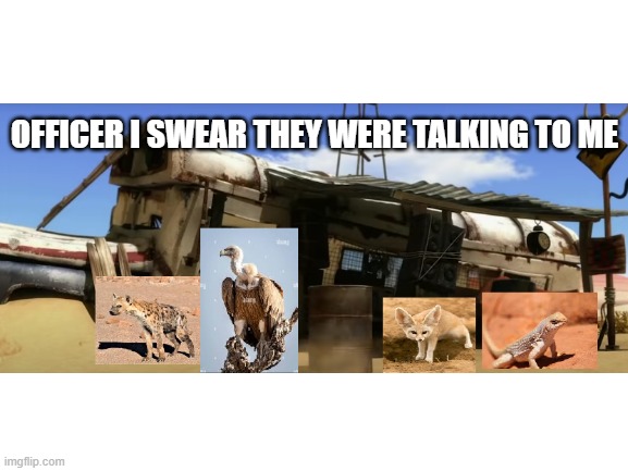 officer i swear they were talking to me oscar oasis | OFFICER I SWEAR THEY WERE TALKING TO ME | image tagged in blank white template,oscar oasis | made w/ Imgflip meme maker