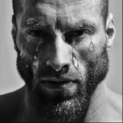 Crying Gigachad | image tagged in crying gigachad | made w/ Imgflip meme maker