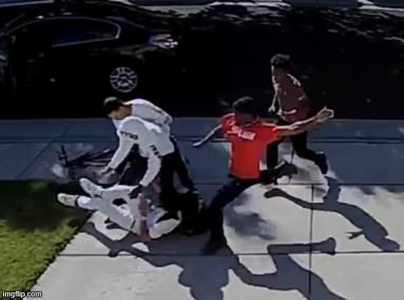 getting jumped | image tagged in getting jumped | made w/ Imgflip meme maker