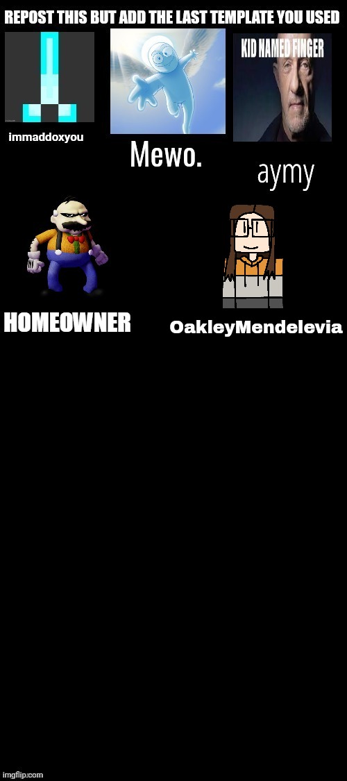 If someone else does it after me, then it's not my fault. | OakleyMendelevia | image tagged in repost but | made w/ Imgflip meme maker