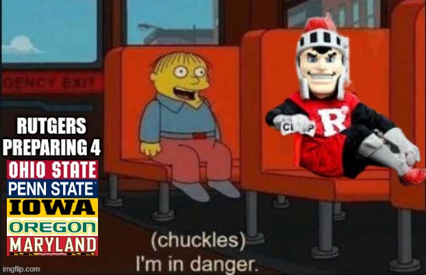 Rutgers football meme | image tagged in memes,rutgers,football,sports,nfl memes,the simpsons | made w/ Imgflip meme maker