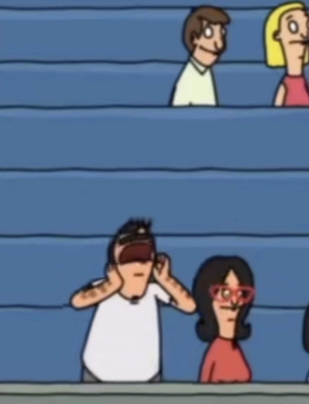 Bob’s Burgers Bob Yelling Blank Meme Template