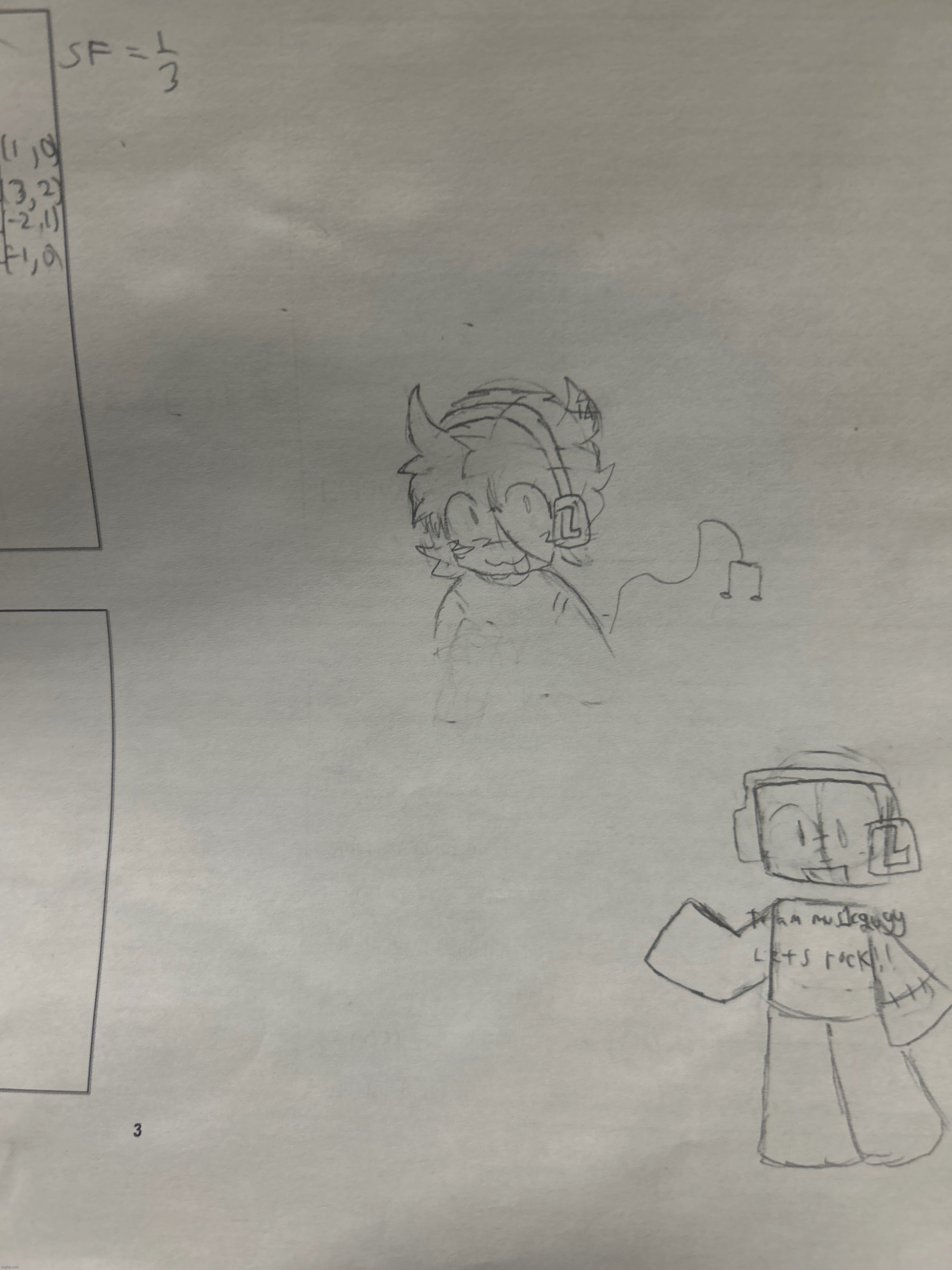 why is mus1cguyy on my geometry work? Is he stupid? | made w/ Imgflip meme maker