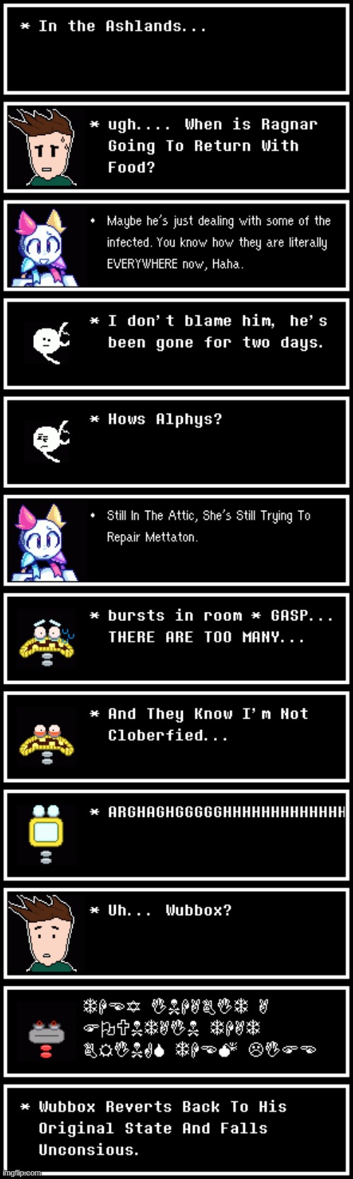 Part 3: The Cryptic Message Delivered To A Shack | image tagged in clober,cloperpocalypse | made w/ Imgflip meme maker