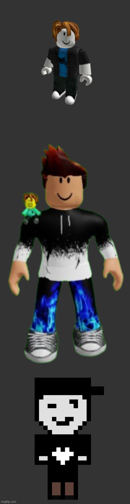 image tagged in bacon agents of robloxia,silvy,stevlynstandard's old character | made w/ Imgflip meme maker