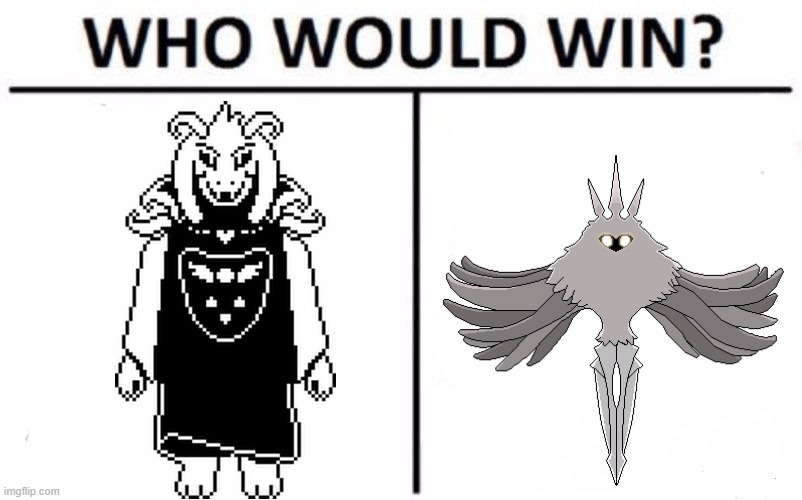 asriel or the sun (Astro: shiny moth wins) | image tagged in memes,who would win | made w/ Imgflip meme maker