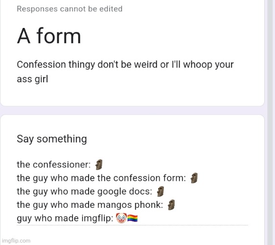 Won't take new requests but the form is open | made w/ Imgflip meme maker