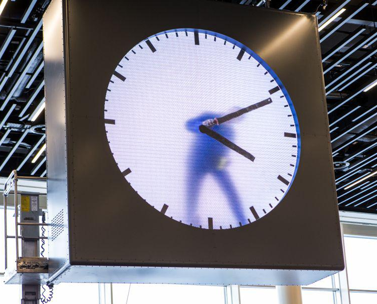 Guy fixing 4PM clock Blank Meme Template