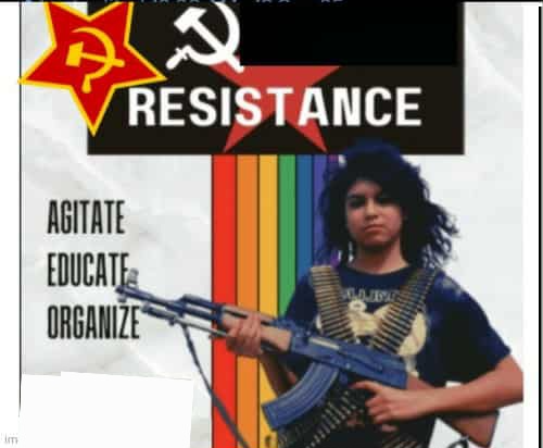 Transexual Resistance Blank Meme Template