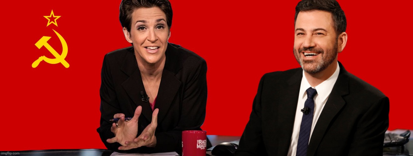 Madcow and Jimmy Kimmel Blank Meme Template