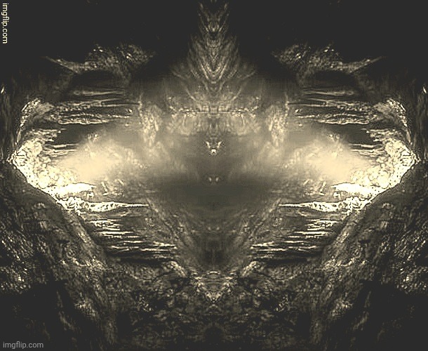 Cave of the Ancients | image tagged in art | made w/ Imgflip meme maker