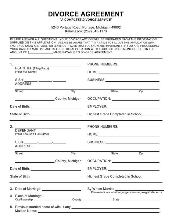 divorce papers Blank Meme Template
