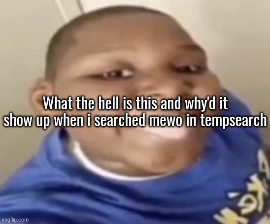 Mewo | What the hell is this and why'd it show up when i searched mewo in tempsearch | image tagged in mewo | made w/ Imgflip meme maker