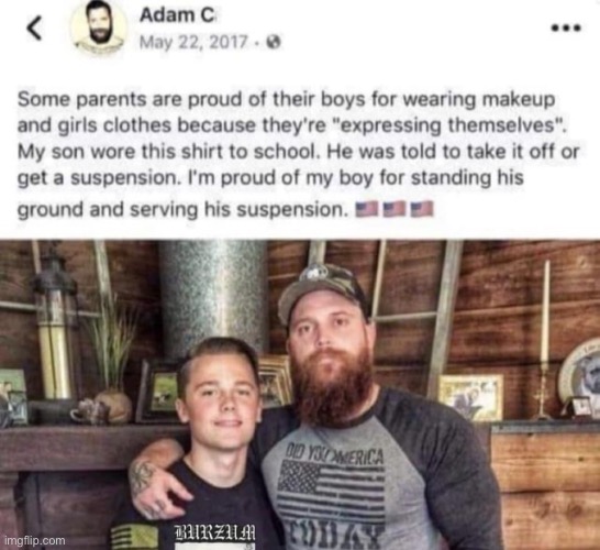 I’m proud of him too | image tagged in patriotic,america,freedom,politics,repost | made w/ Imgflip meme maker