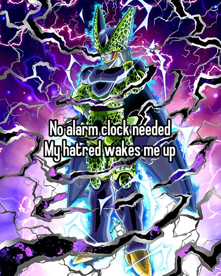Perfect cell Blank Meme Template
