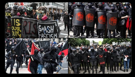 Antifa does exist Blank Meme Template