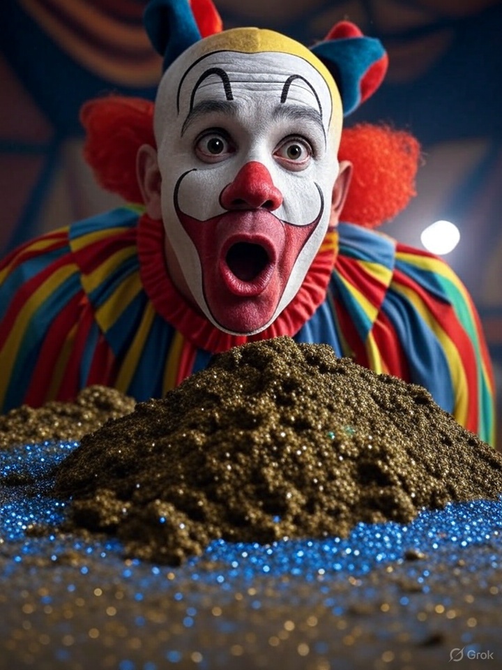 glittery shit Blank Meme Template