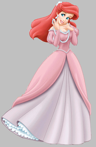 Ariel Wearing Necklace Blank Meme Template