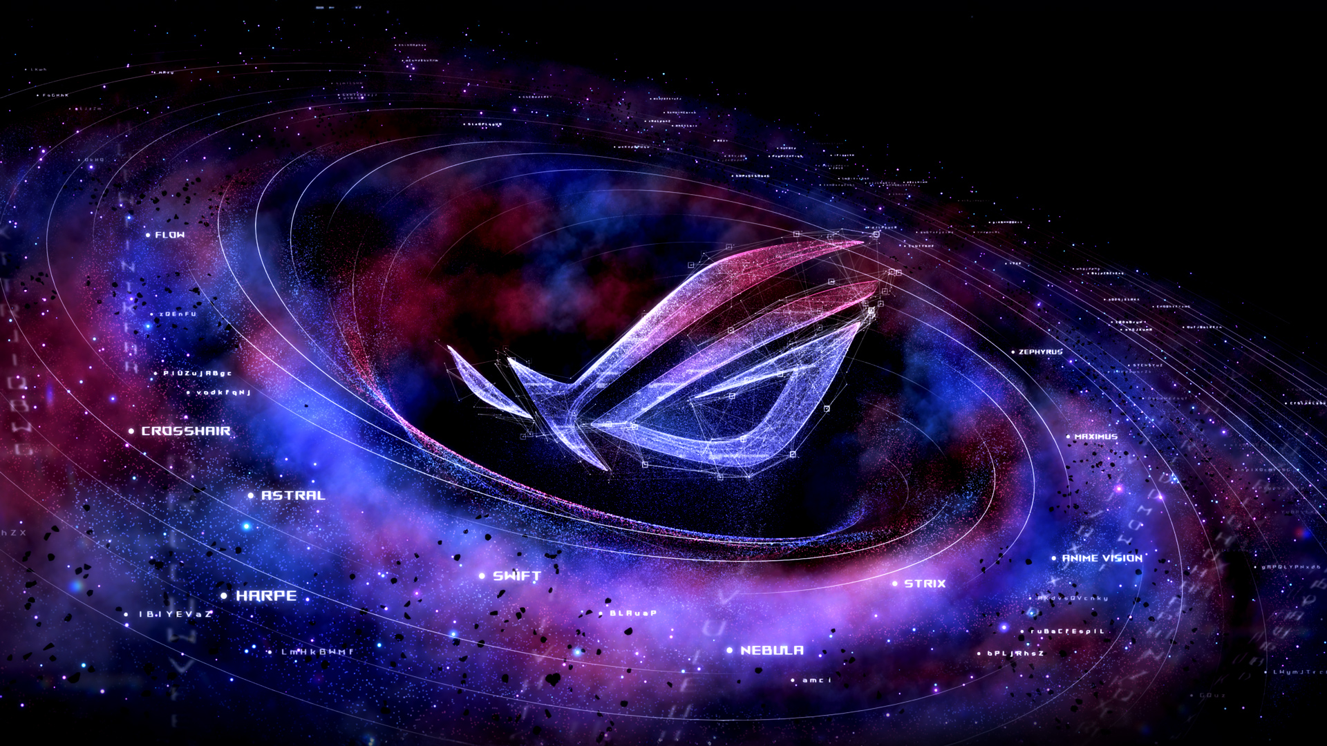High Quality ROG nebula Blank Meme Template