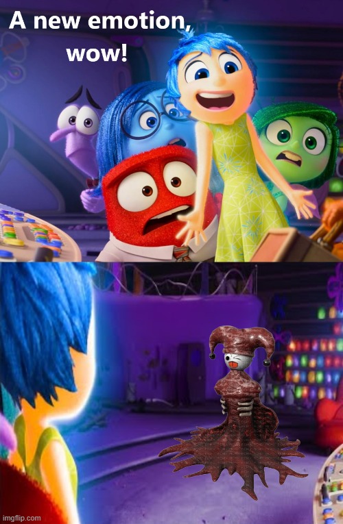 Inside out 3 leak | image tagged in inside out new emotion | made w/ Imgflip meme maker