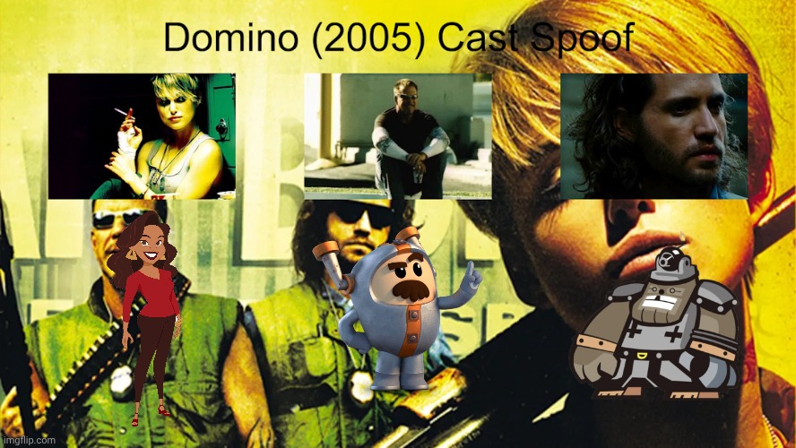 Credit to Waldness Topic International for this used | image tagged in meme,memes,spoof cast,characters,domino,roles | made w/ Imgflip meme maker