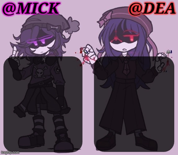 Mick Dea Murder Drones Blank Meme Template