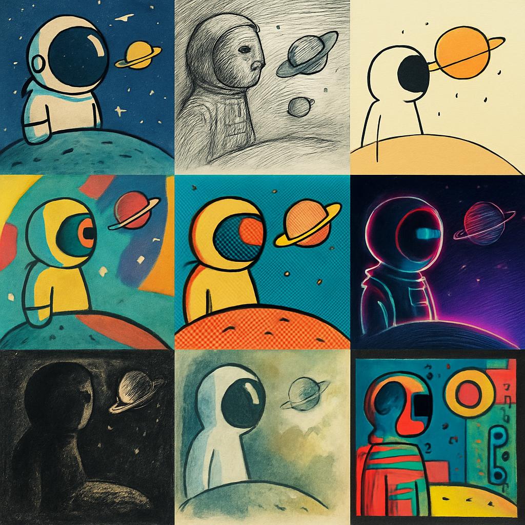 space Blank Meme Template