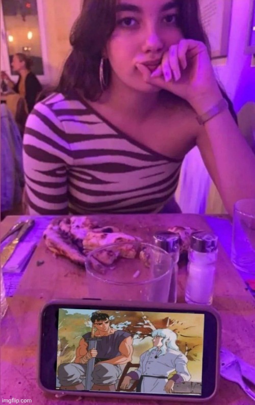 She doesn't know | made w/ Imgflip meme maker