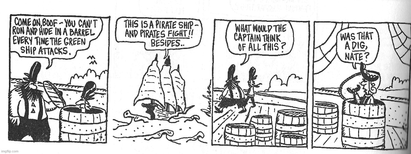 Classic Overboard | image tagged in comics | made w/ Imgflip meme maker