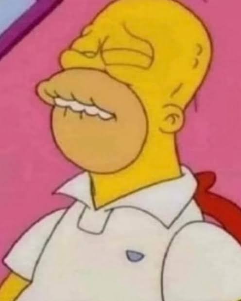 Homer Simpson Blank Meme Template