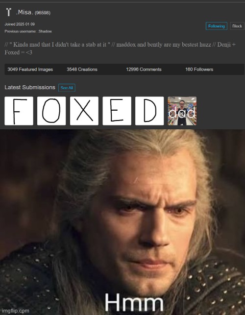 image tagged in geralt hmmm | made w/ Imgflip meme maker