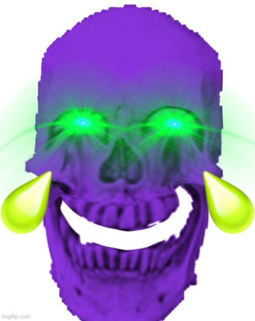image tagged in cursed laughing skull emoji | made w/ Imgflip meme maker