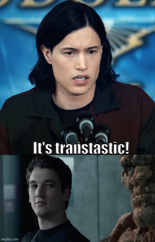 Gen V/Fan4stic crossover | It's transtastic! | image tagged in amazon prime,fantastic four | made w/ Imgflip meme maker