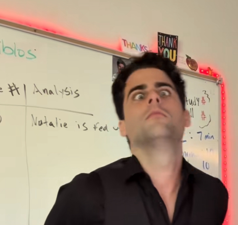 Mister I forgor Blank Meme Template